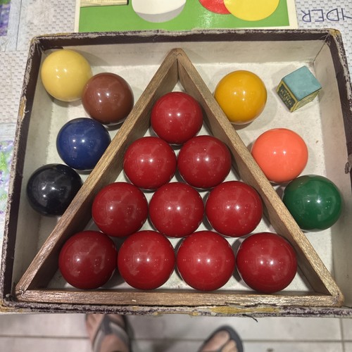 Vintage/retro snooker balls - Picture 2 of 6