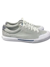 Sperry Men Striper II Retro Casual Sneakers STS18653 Light Grey Size 9.5