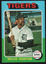 1975 Topps Baseball #66 - Willie Horton - Detroit Tigers    75-083