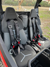 4 Point Harness 2in Straps Sxs Utv Off-road Heavy Duty Buckles Qty 2 Harness