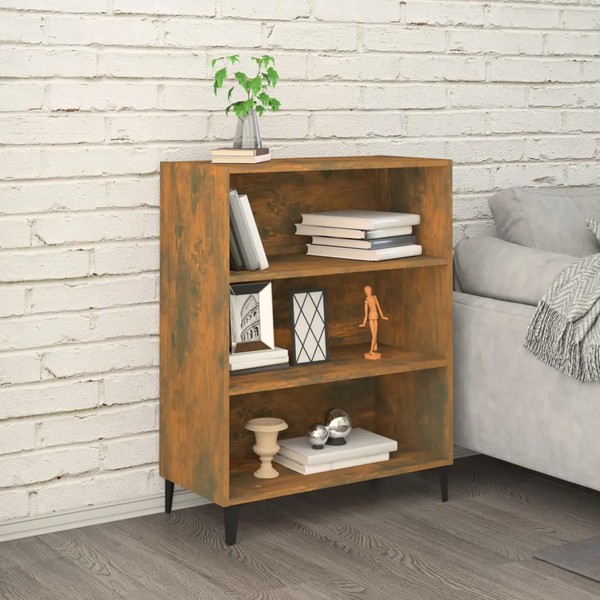 RäUchereiche Sideboard Aus Holzwerkstoff 69,5X32,5X90 Cm FüR Wohnzimmer-image