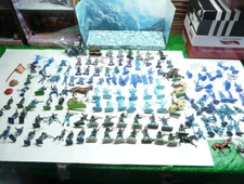 CIVIL WAR  LOT 9 PLASTIC  1/32-1/35  SCALE MIX BRANDS  ,  RARE DEAL!!!