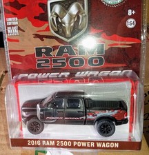 1:64 GREENLIGHT 2016 DODGE RAM 2500 Black POWER WAGON HTF