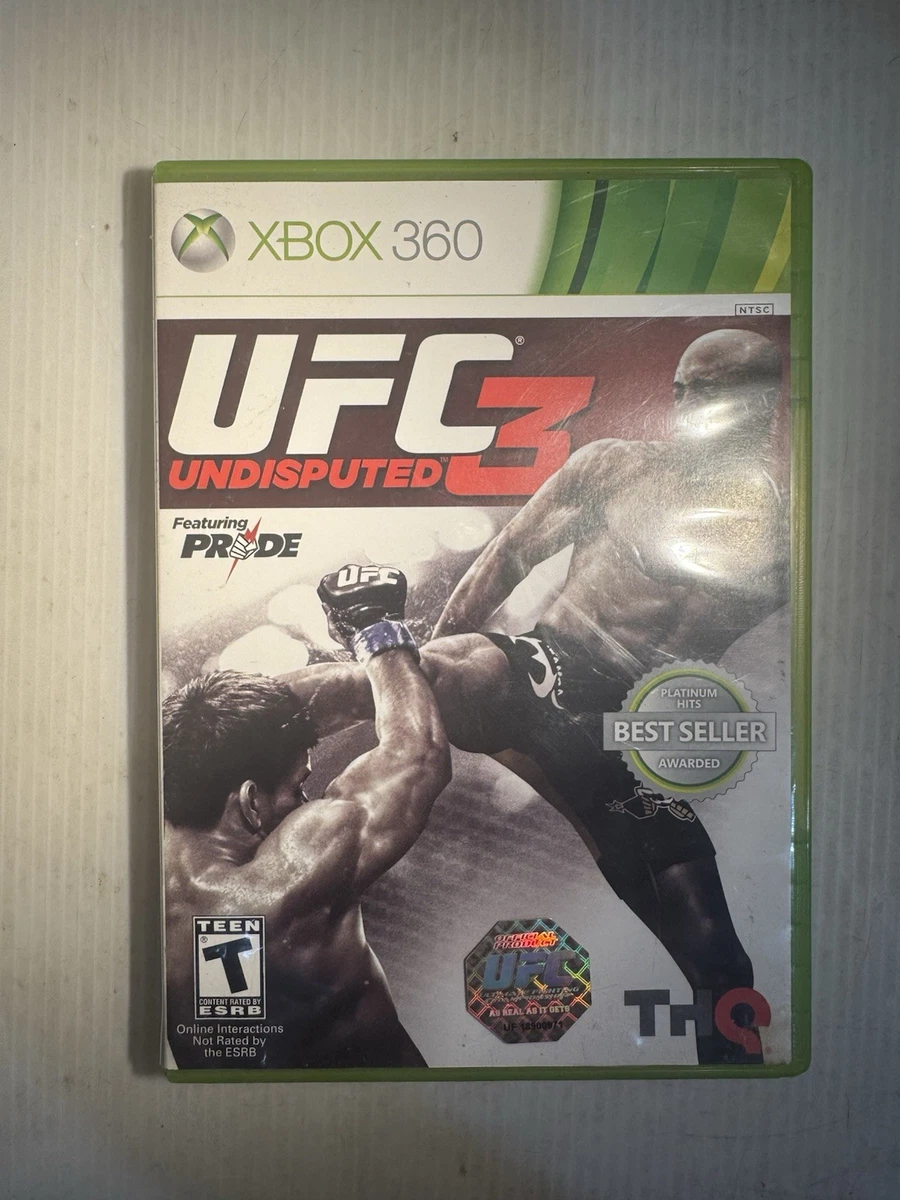 Microsoft Xbox 360 Sports UFC Undisputed 3 Video Games for sale | eBay