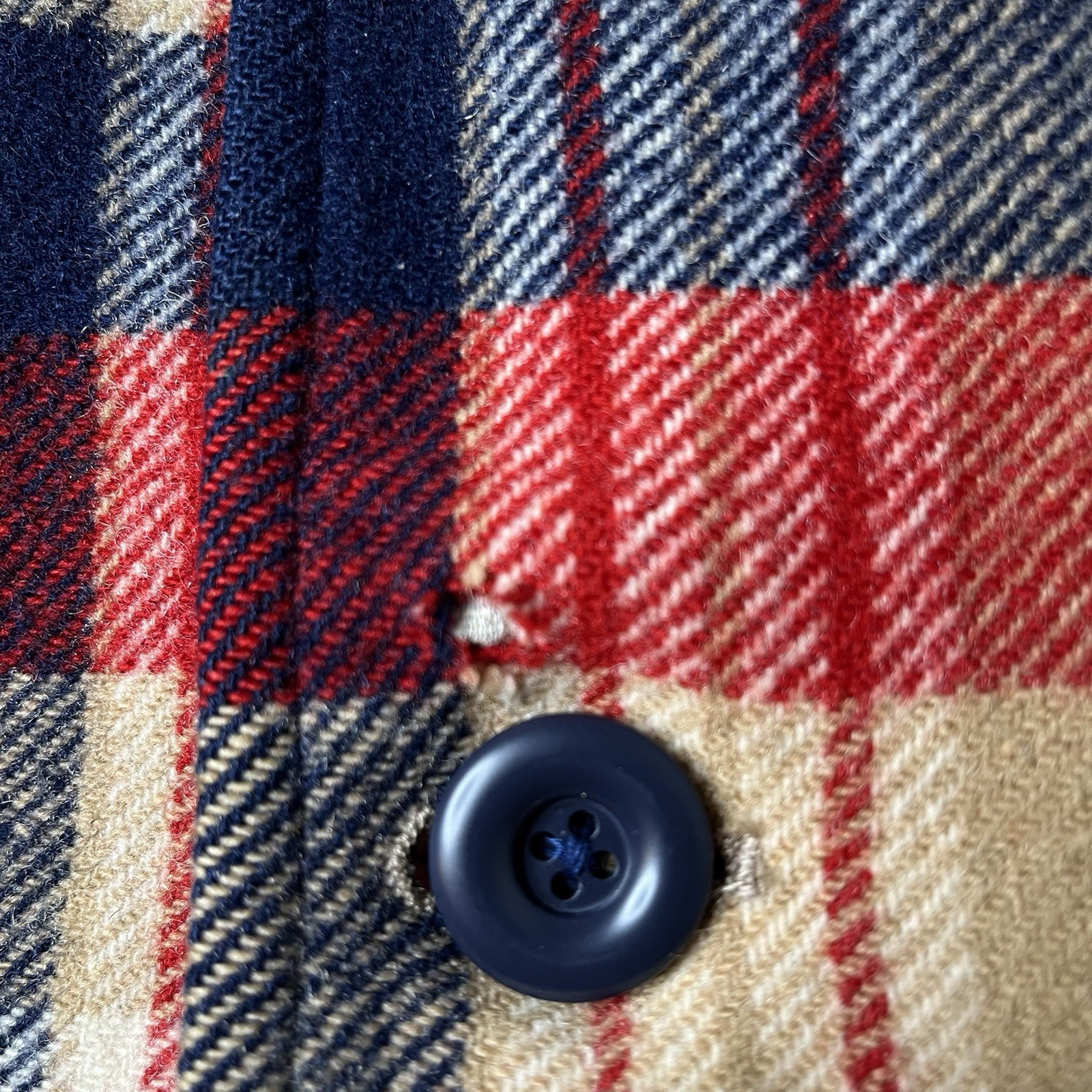 vtg Pendleton Jacket wool Lumberjack Flannel Mens… - image 8