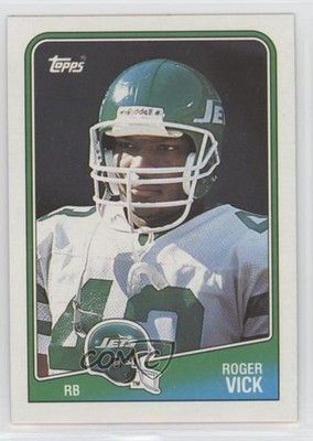 1988 Topps Roger Vick #309 Rookie RC 2k3
