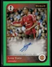 2024-25 Topps Merlin Soccer Leny Yoro #AU-LY Green Refractor Auto 74/99