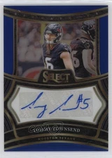2024 Panini Select Signatures Blue Prizm 90/149 Tommy Townsend #SP-TTD Auto 4g8