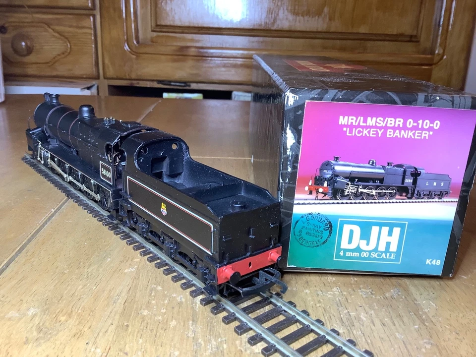 DJH Kit Built OO Gauge BR 0-10-0 Lickey Banker 58100 finished by Larry Goddard - Image 4 of 4