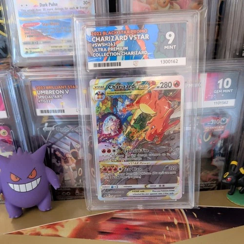 Charizard VSTAR Black Star Promo Card 2022 SWSH262 - ACE 9 - MINT