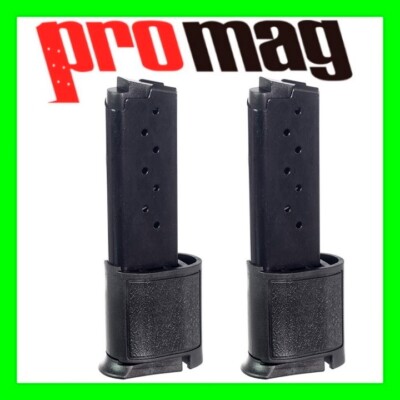 2 - SIG SAUER P938 9mm 10 Round Magazine Black Oxide 10rd Mag by ProMag SIG21