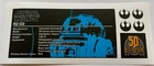 Custom Lego Plaque Stickers for R2D2