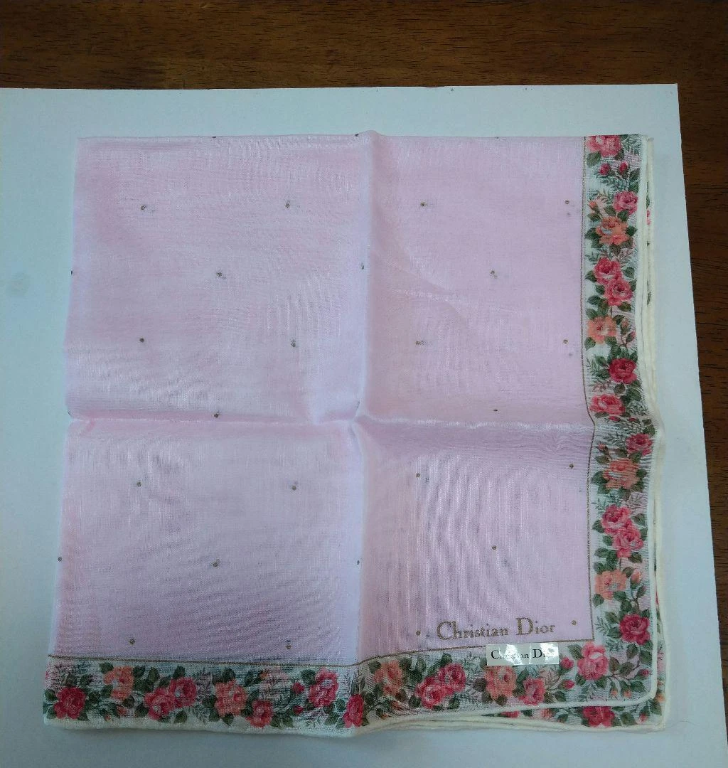 Mouchoir Christian Dior coton 48 cm 18