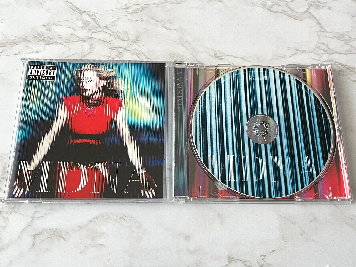 Madonna MDNA CD PROMO! ORIGINAL 2012 Interscope Give Me All Your