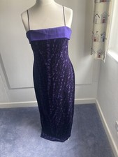 Dark Purple Evening Dress