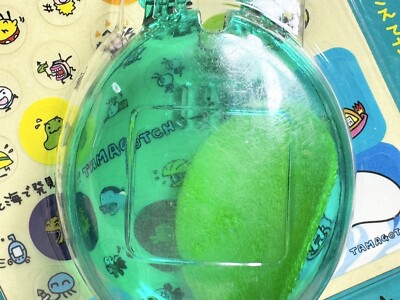 みぃஐ　Tamakone Tamagotchi Plastic Case Green and Orange Set Mori-to Umi-de