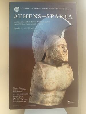 ATHENS-SPARTA-GREECE-Nat l Archeological Museum Of Greece, Leonidas  Poster-2007