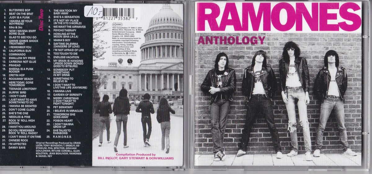 Ramones ‎-Anthology- 2xCD Warner Bros. Records | eBay