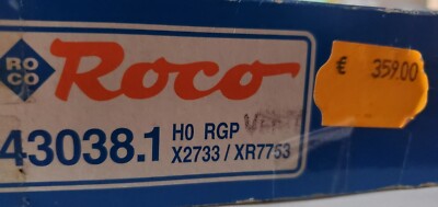 ROCO 43038.1 HO RGP autorail X 2733 /XR 7753 digitalisé - TBE/BO EUR 170,00 - FR