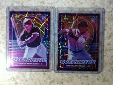  2021 CHRONICLES PURPLE VELOCITY OVERDRIVE CRISTIAN PACHE RC & Yermin Mercedes