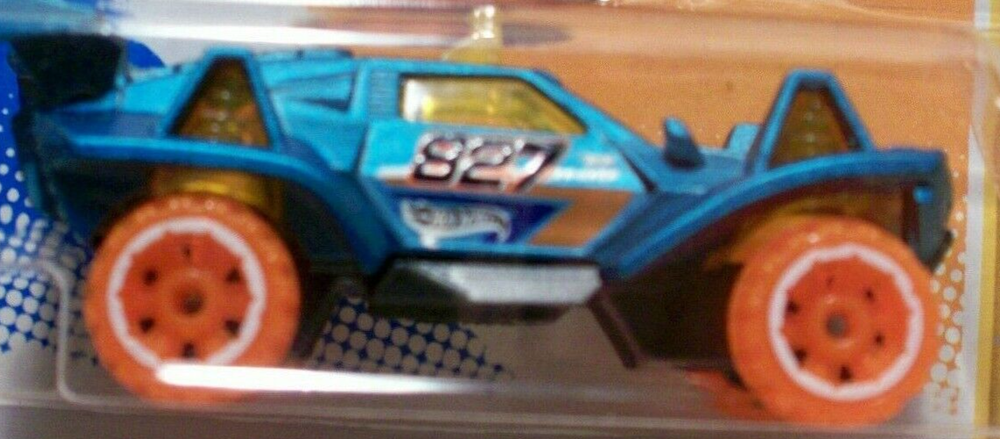 Hot Wheels 2012 HW New Models BLUE / ORANGE QUICKSAND BEACH MUSCLE Race Car Toy