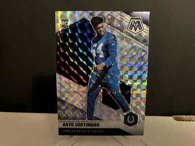 2021 NFL Panini Mosaic Football Dayo Odeyingbo #357 Mosaic Prizm Rookie Card