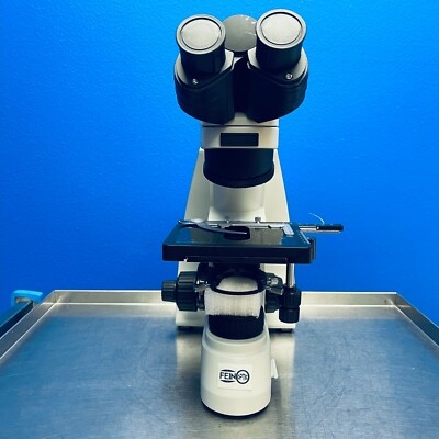 FeinOptic EX30-T Biological Microscope 100-240V~ 65VA 50/60 Hz Lamp 3.3V 3 W LED