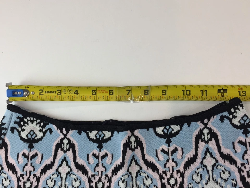 Manoush Mini Falda Mujer Mediana Jupe Jacquard Otomana Multicolor Viscosa Nueva con Etiquetas Foto 4 de 4