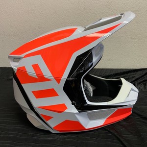 Fox Racing V1 MVRS Off-Road MX SxS Enduro Helmet Prix Flo-Orange XXL 2XL | eBay