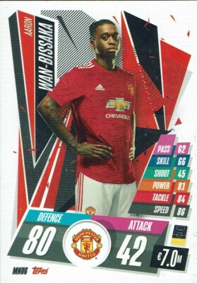 Topps Match Attax Champions League 20/21 MNU6 Aaron Wan
