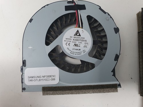 Samsung NP300E5C Fan CPU Cooling Fan with Heatsink BA62-00710B Genuine - Picture 4 of 8
