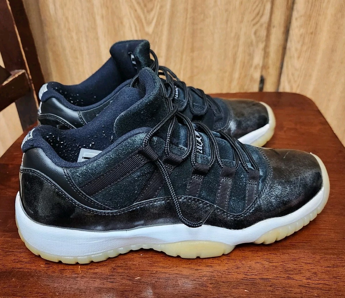 ?? Nike Air Jordan 11 Low Barons Concord Chicago Travis Scott RARE SE Sz 10.5 Jordan 11 low Concord main image 4
