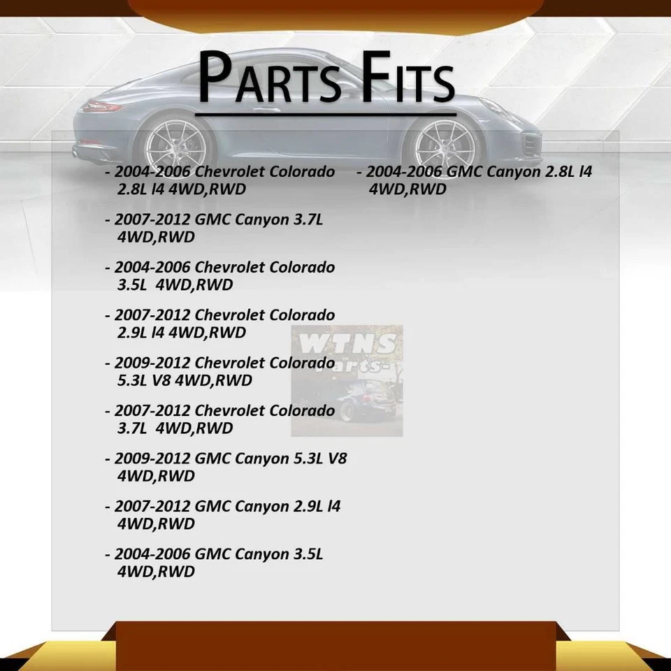 Front Upper Control Arm w/ Ball Joint 2PCS For GMC Canyon 3.5L 4WD RWD 2004-2006 - Image 2 of 4