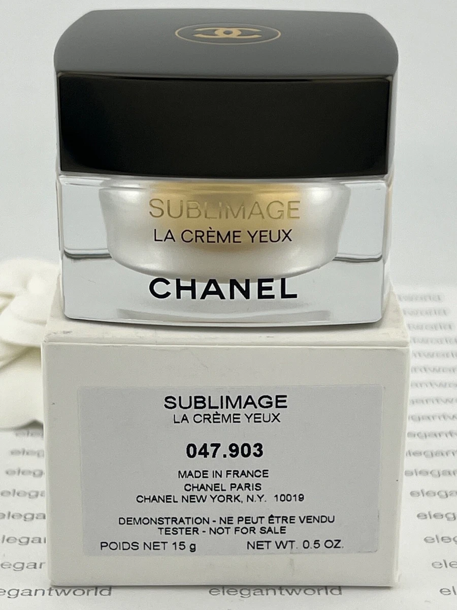 CHANEL SUBLIMAGE LA CRÈME YEUX Eye Cream 15 g / 0.5 oz. New White