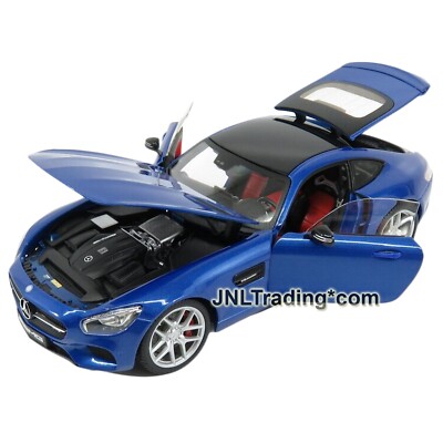 Maisto Special 1:18 Scale Die Cast Car - Blue Mercedes-Benz AMG GT