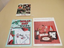 Christmas Crafts Lot Of 3