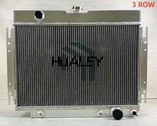 3 Row Aluminum Radiator For 1963 1964 1965 1966 Chevy Bel-air Notched Cu 289b-ps
