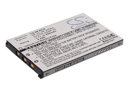 Batterie Otech Pour Appareil Photo CASIO EXILIM ZOOM EX-ZS5 - 750 MAh NiMH - Neuf, Garantie 2 Ans