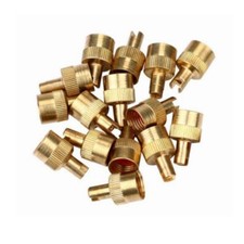 20x Brass Schrader Valve Core Remover Tool Stem Caps With O-rings Us Stock N449