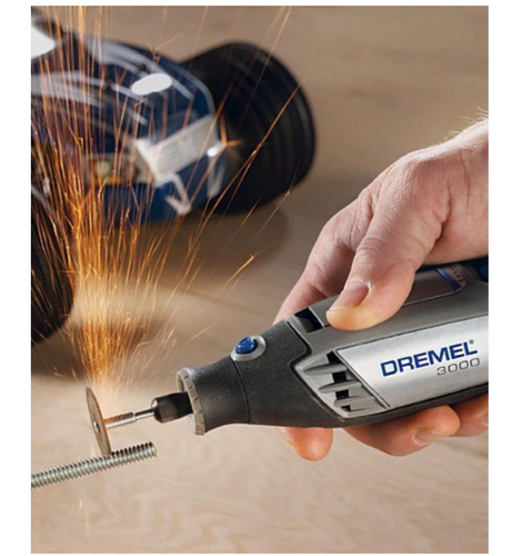 Dremel 3000 Multifunktionswerkzeug (130 Watt, Set mit 15 Zubehörteilen, Variable - Bild 5 von 6