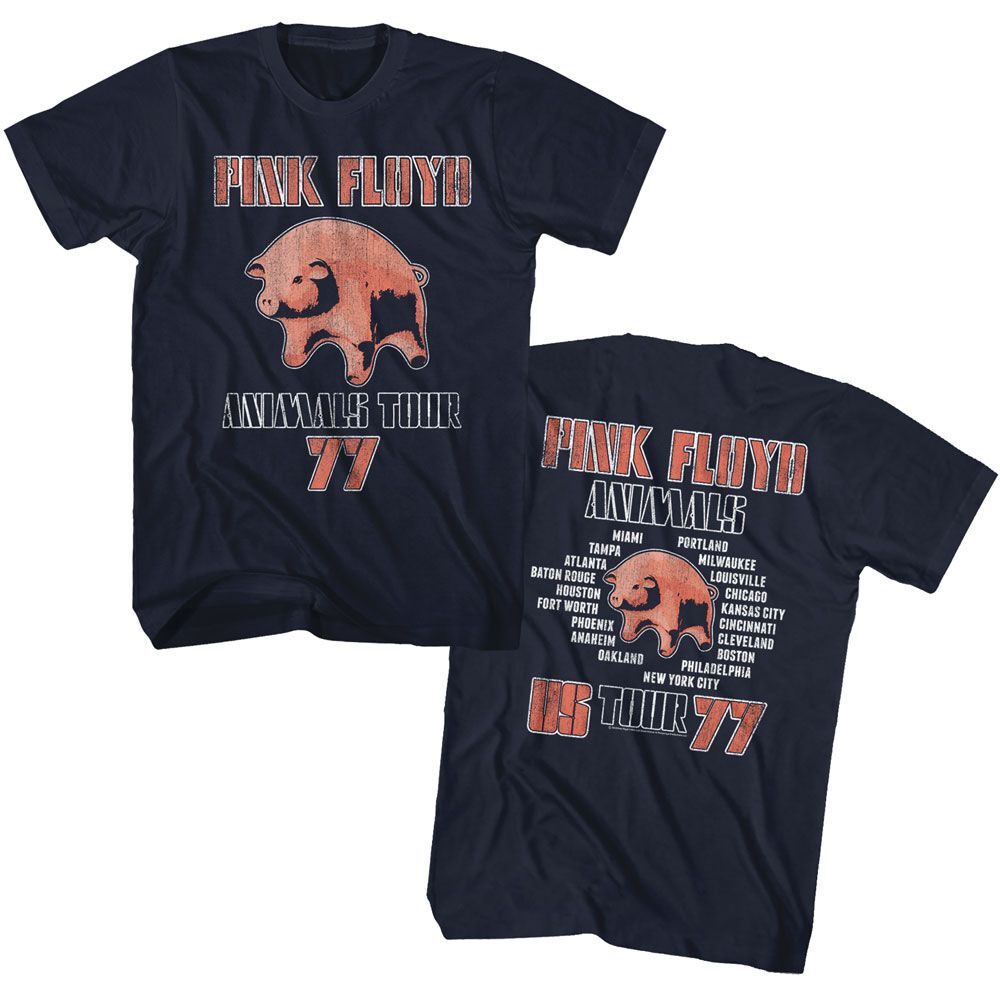 Pink Floyd American Tour '87 Tシャツ/ピンク ヴィンテージ ピンクフロイド 87年米ツアーT PINK FLOYDの通販