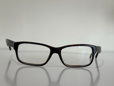 Prada VPR 16M Square Havana Brown Eyeglasses 53-16-140 PARTS ONLY