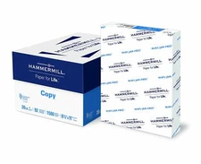 Hammermill Paper, Copy Paper, 8.5 x 11, Letter Size, 3 Ream Case / 1,500 Sheets 