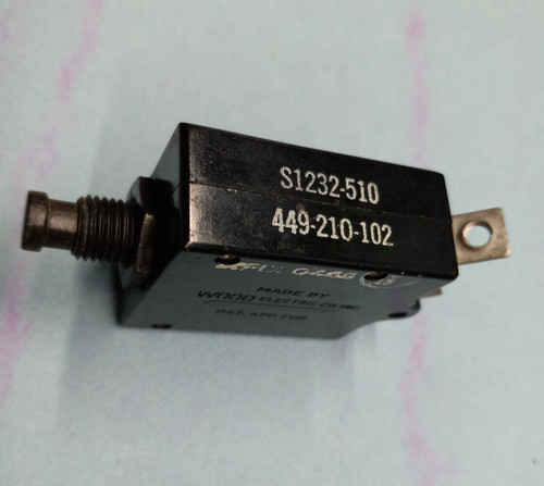 Serviceable Cessna P/N S1232-510 Alt# 449-210-102 , 10A Circuit Breaker