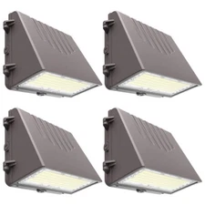 120W/100W/90W/60W Selectable Full Cutoff LED Wall Pack Light Area Fixture 3CCT