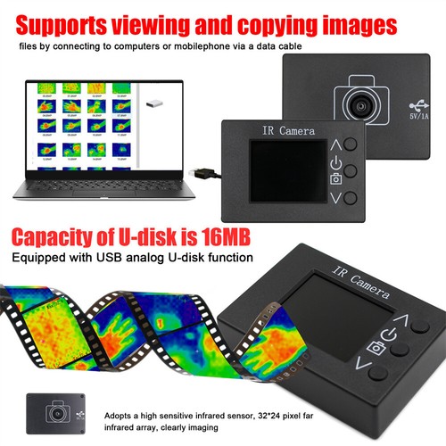 Handheld Digital Infrared Thermal Temperature Imager Camera Heating -40℃-300℃ - Picture 5 of 12