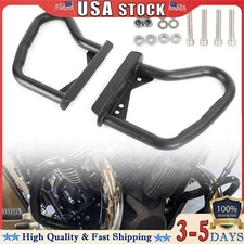 Black Engine Guard Crash Protector For Moto Guzzi V7 II V7III V9 Series F7