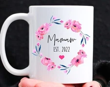 Mamaw Gifts Mamaw Coffee Mug Mamaw Established 2022 Mug Mothers Day Gifts For