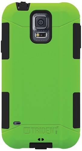 Trident Aegis Military Grade Green Cover Dual Layer Case for Samsung Galaxy S5 - Picture 1 of 7