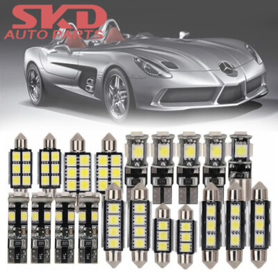 20x Canbus SMD LED Innenraumbeleuchtung Für Mercedes C-Klasse W204 S204 180 CDI